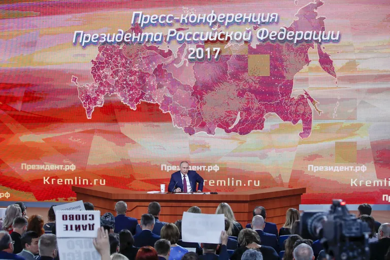 Vladimir Putini pressikonverents