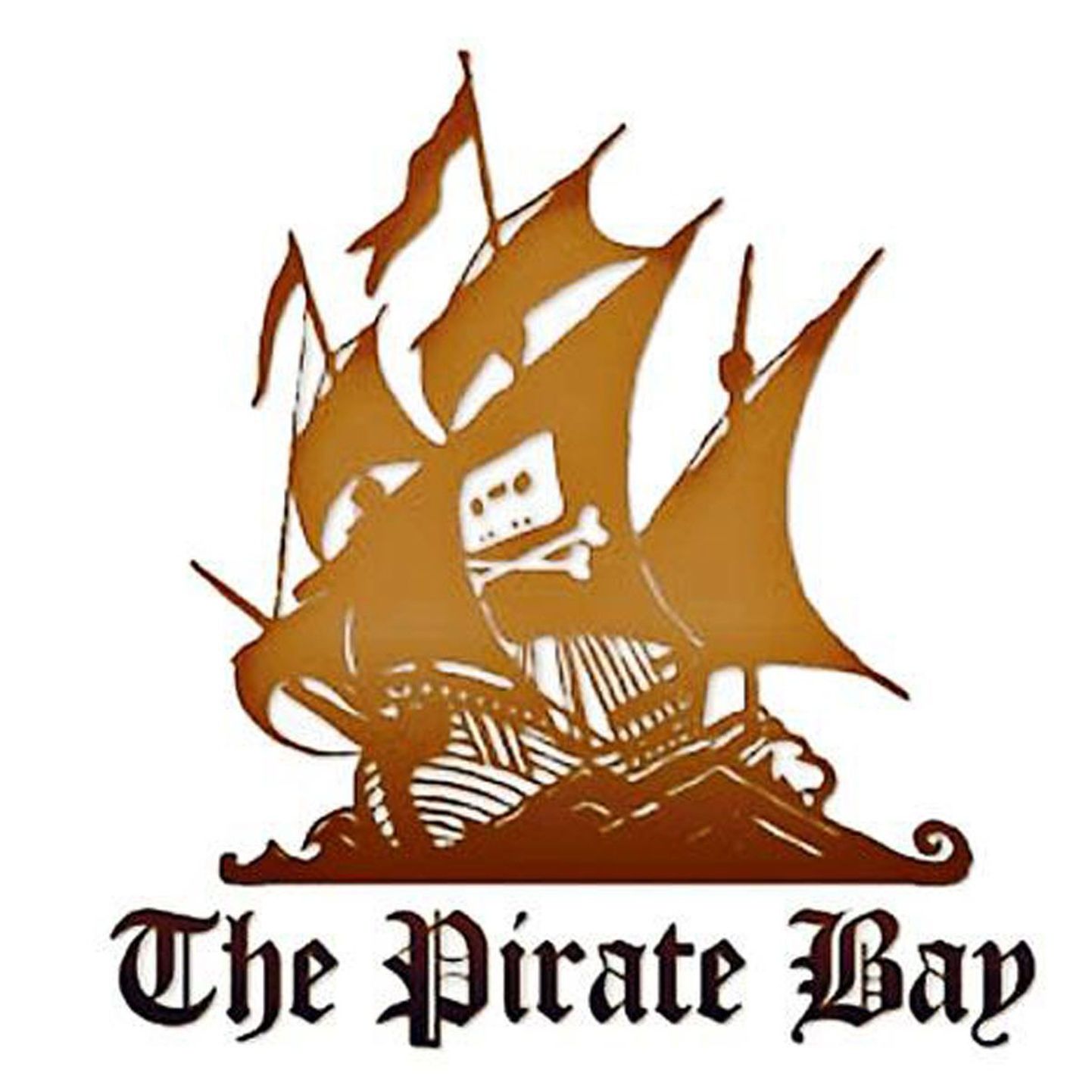 Логотип The Pirate Bay. Иллюстративное фото.