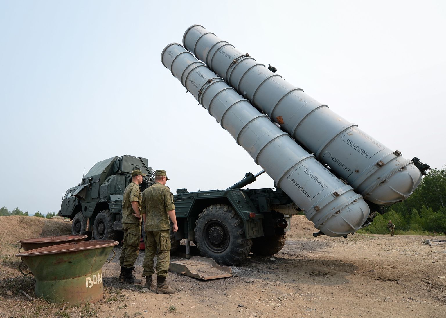 Российский зенитно-ракетный комплекс С-300. Иллюстративное фото.