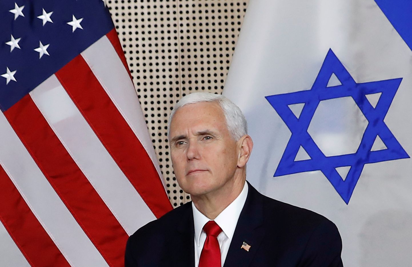 USA asepresident Mike Pence kohtumisel Iisraeli peaministri Benjamin Netanyahuga Varssavis.