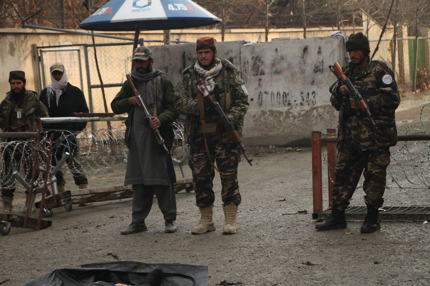 Talibani liikmed Kabulis. Foto on illustratiivne.