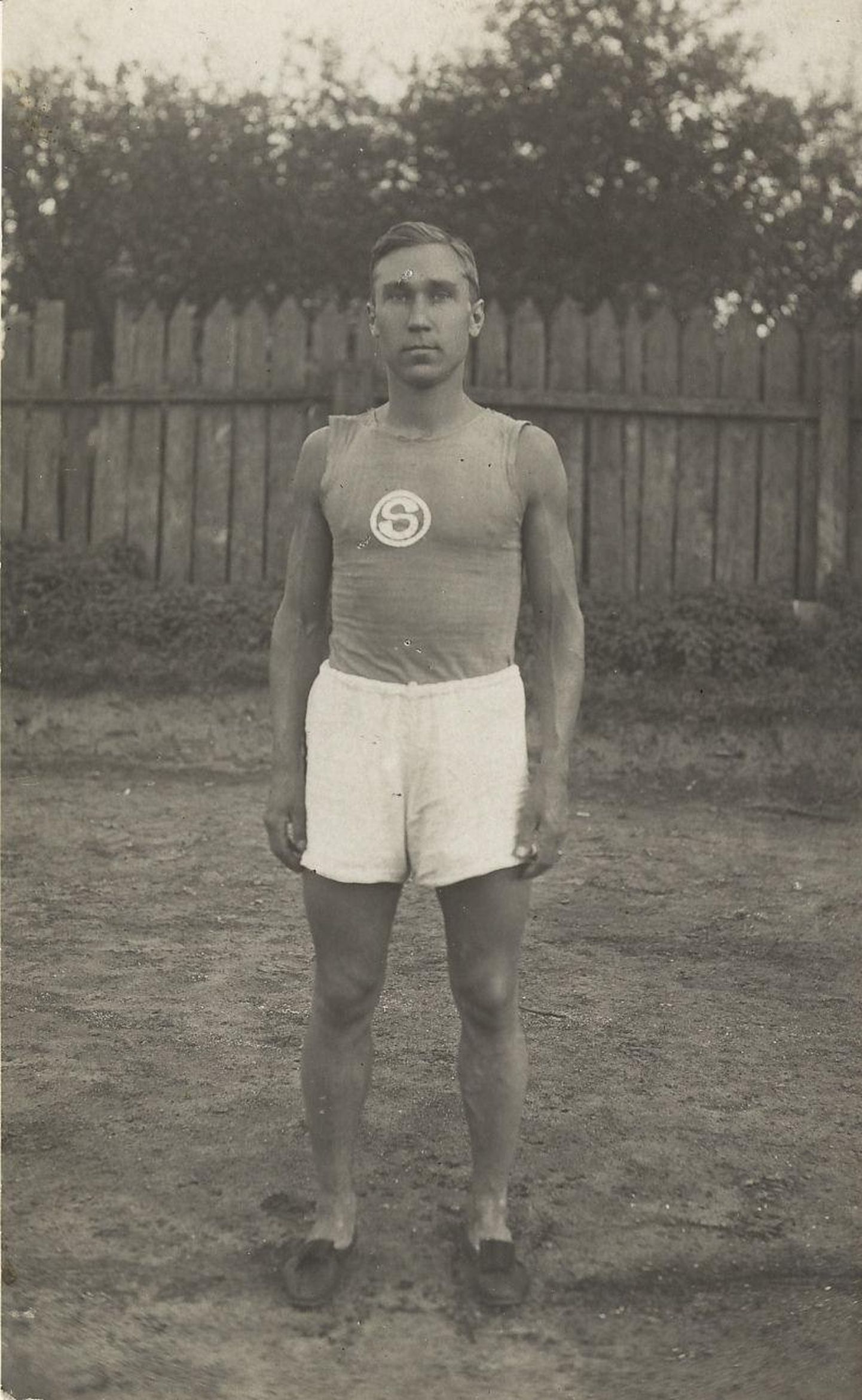 Jüri Lossmann paar aastat enne Antverpeni olümpiajooksu