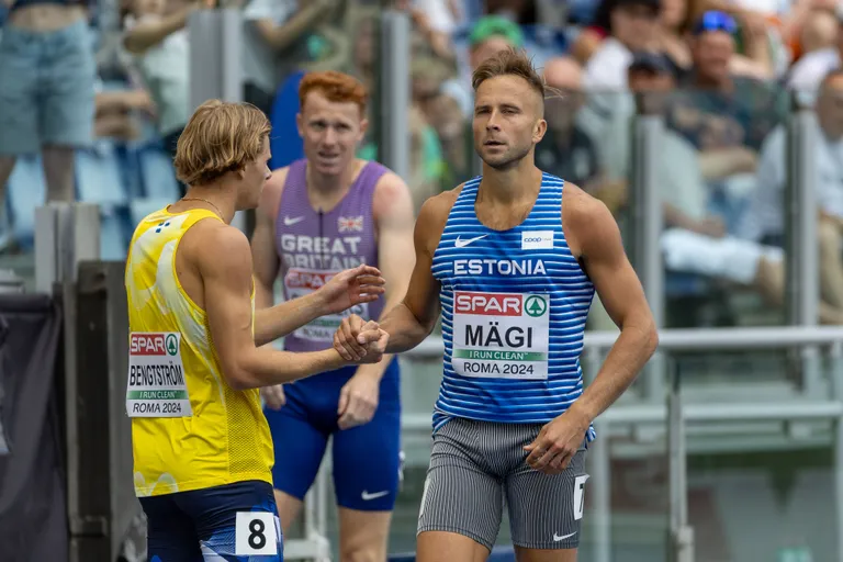 Rootslane Carl Bengstsröm sundis Rasmus Mägi ikkagi päris viimaste meetriteni pingutama, et poolfinaal võita.