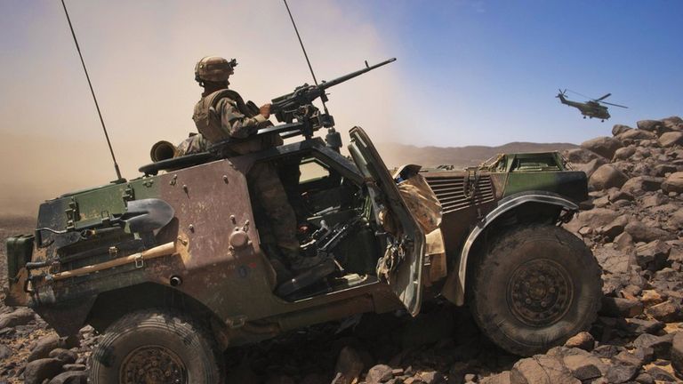 Французские военные находились в Мали с 2013 года