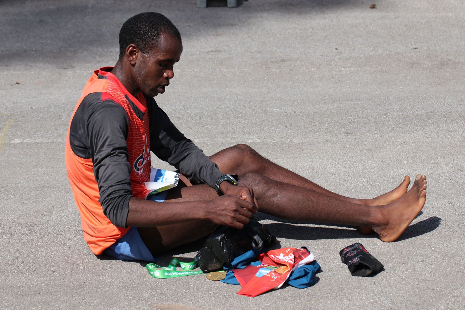 35. Tartu jooksumaratoni võitja Ibrahim Mukunga Wachira