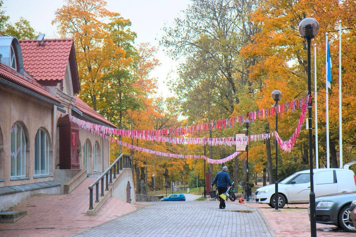 "Viljandi aasta foto 2019" konkursil osalev töö "Peale pidu".