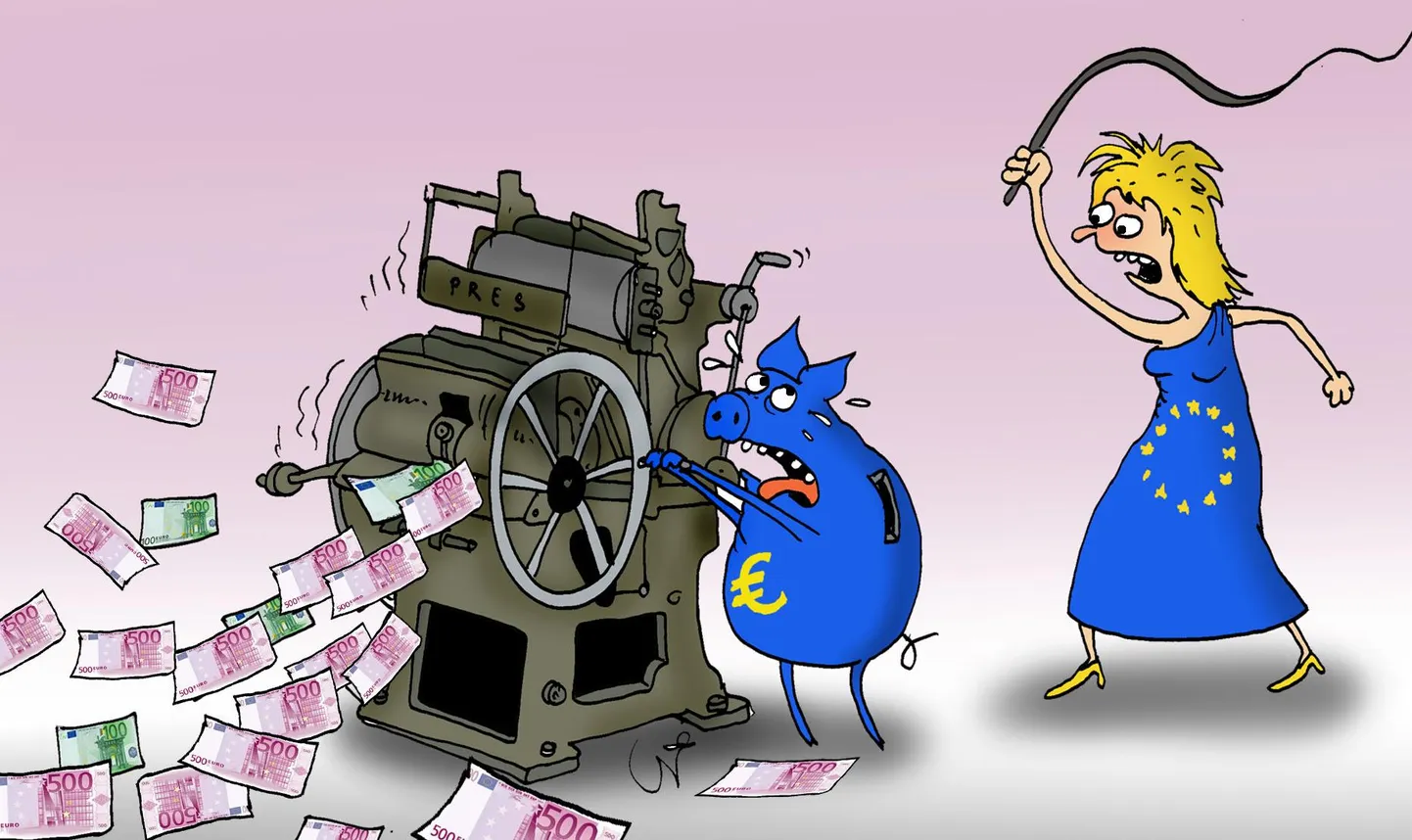 Päeva karikatuur FOTO: Urmas Nemvalts