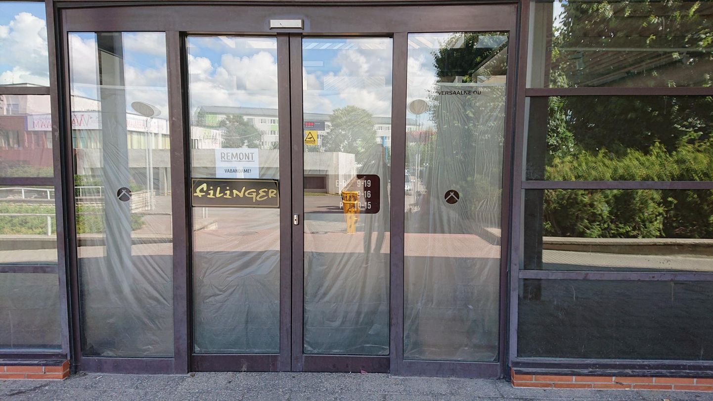 Vaatamata Filingeri logodele ettevõte Turutare hoones enam ei jätka.