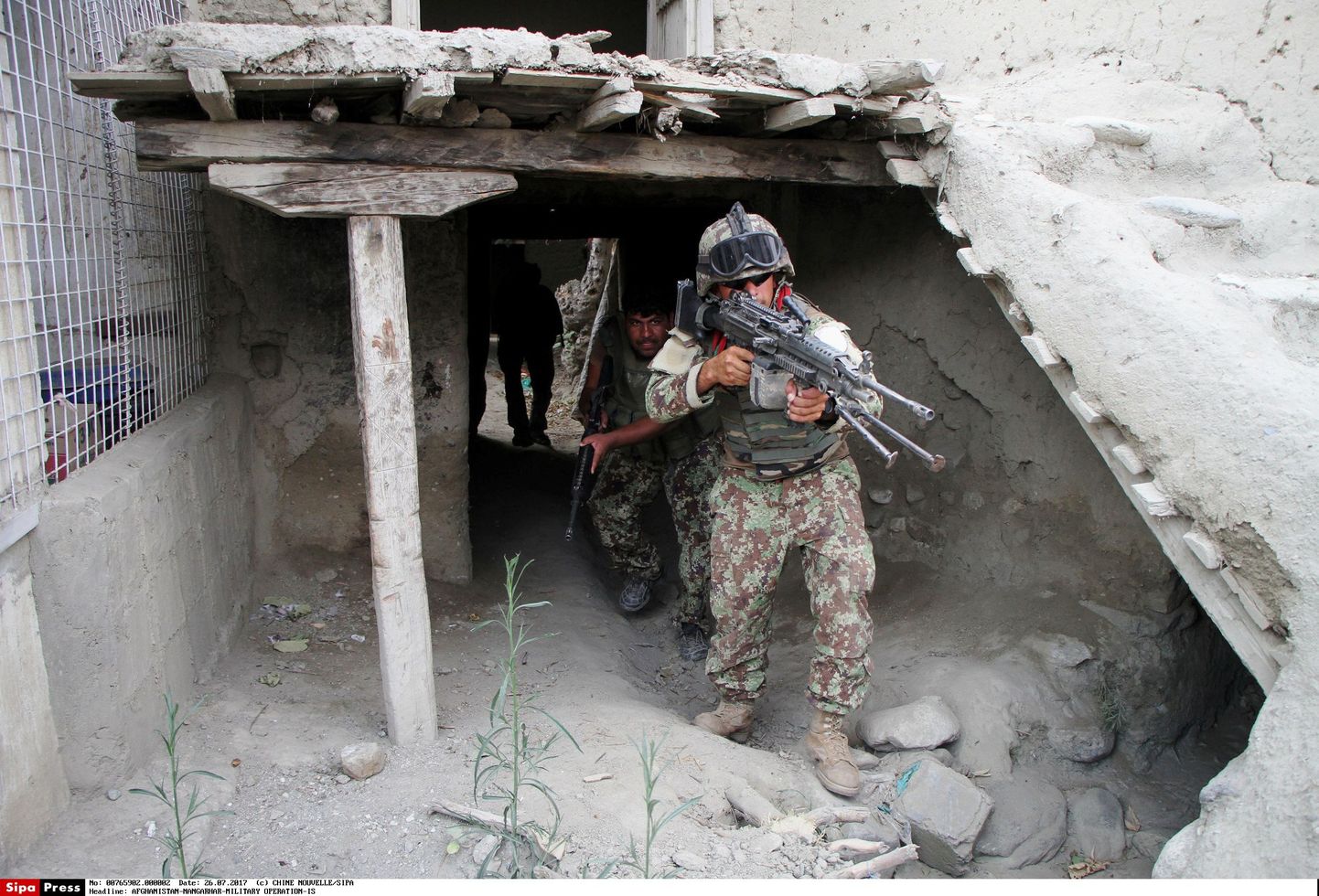 USA sõdur osalemas koos Afganistani vägedega Nangarhari provintsis IS-i vastases operatsioonis.