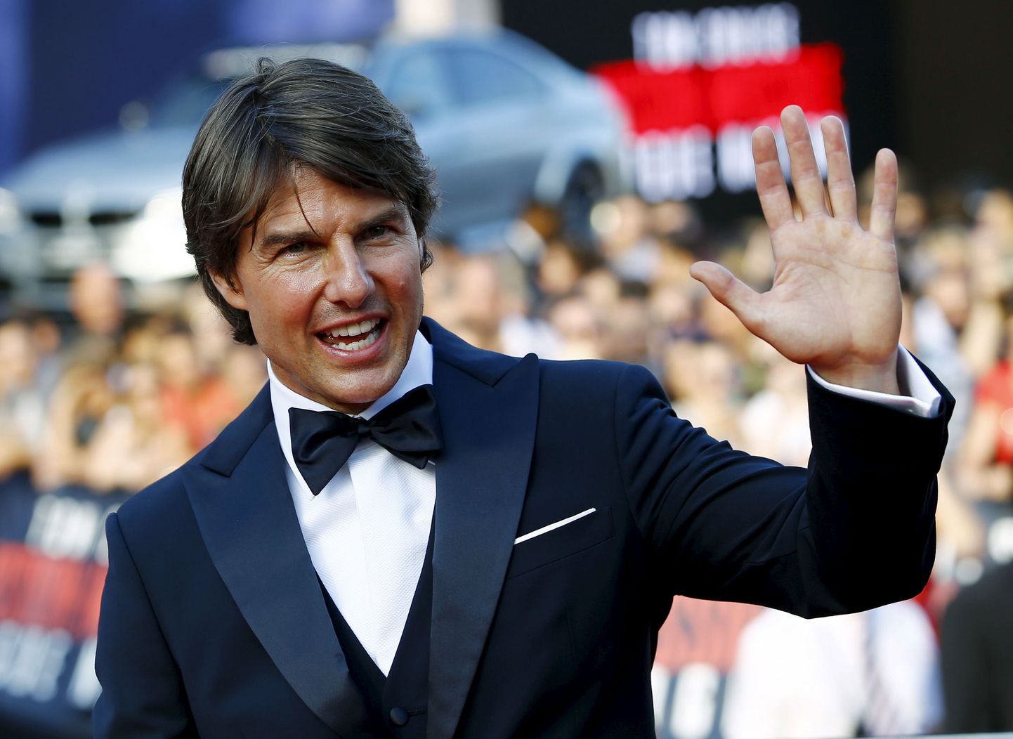 Tom Cruise Viinis filmi «Mission Impossible: Rogue nation» esilinastusel