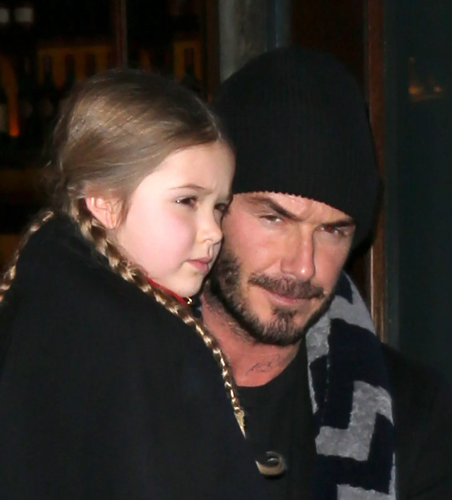 Harper ja David Beckham