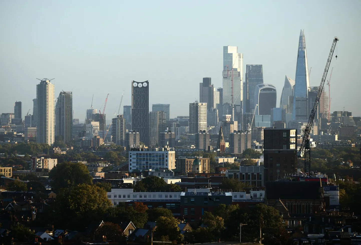Londoni finantskeskus.