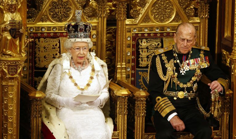 Kuninganna Elizabeth II koos abikaasa prints Philipiga. FOTO: Press Association Images/Scanpix