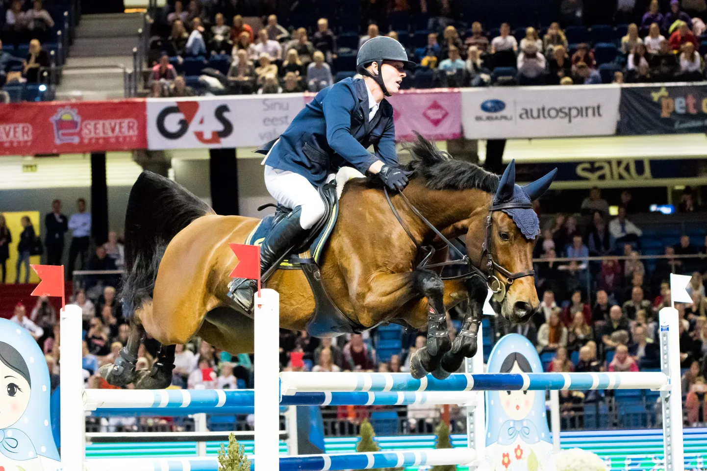 Kullo Kender ja Artas Tallinn Horse Showl