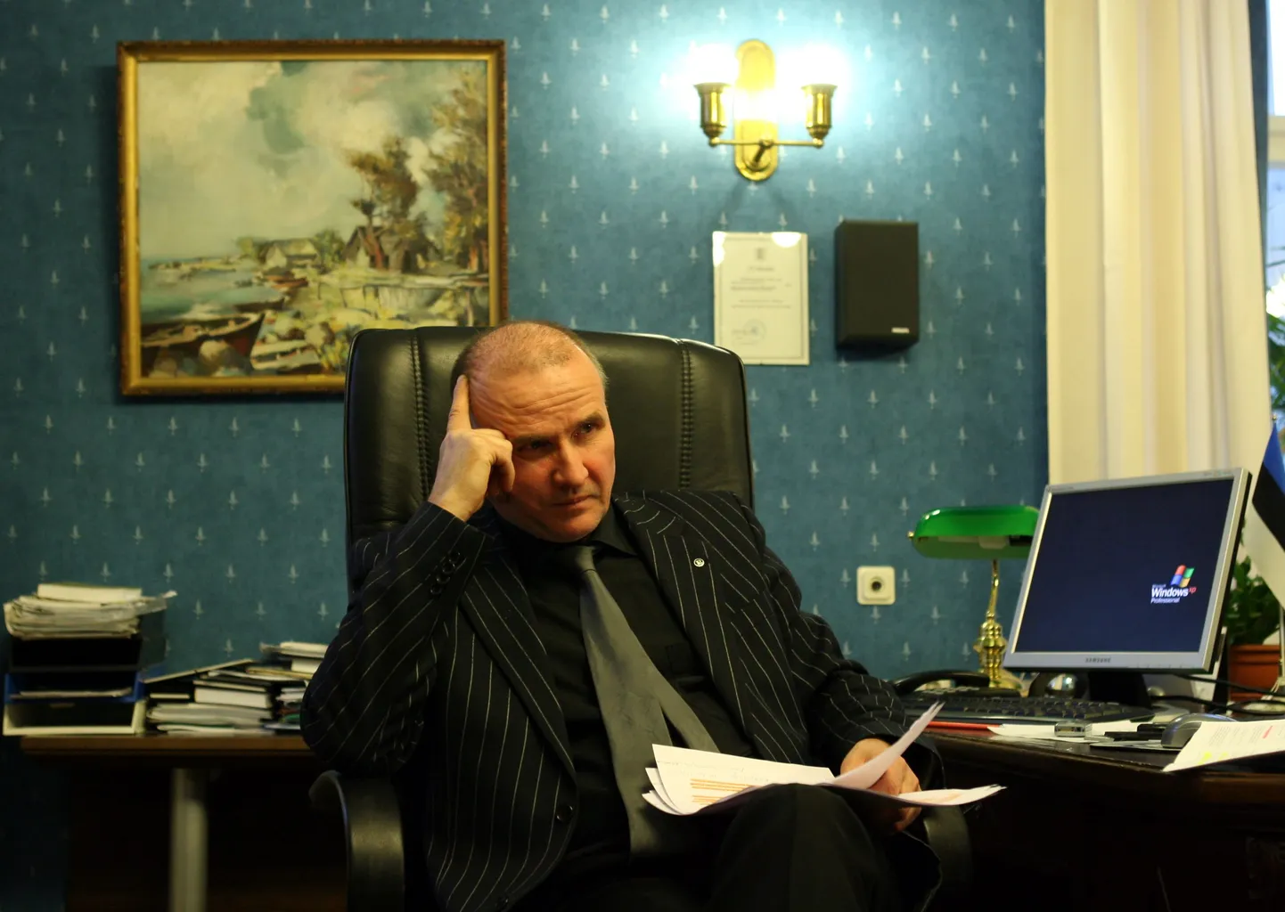 Tallinna reaalkooli direktor Gunnar Polma.