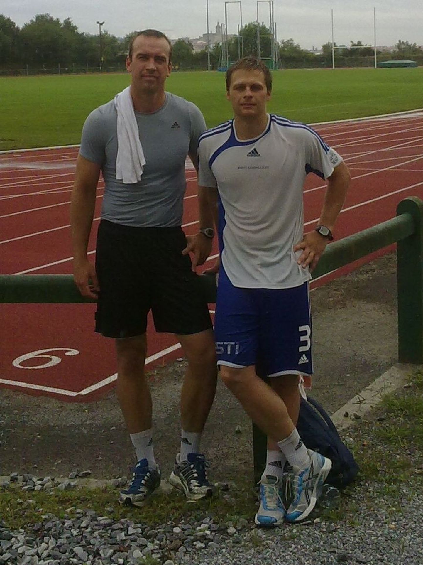 Risto Lepp (paremal) ja Marius Lepp.