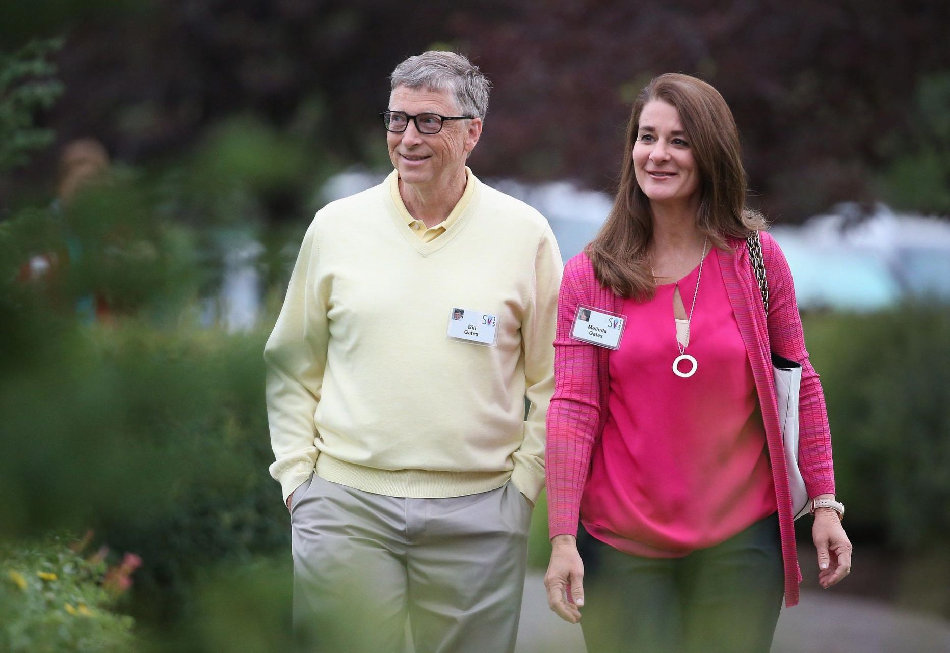 Üks viimase aja kõmulisimaid abielulahutusi seostub Bill ja Melinda ­Gatesi nimega.  FOTO: Scott Olson / afp / Scanpix