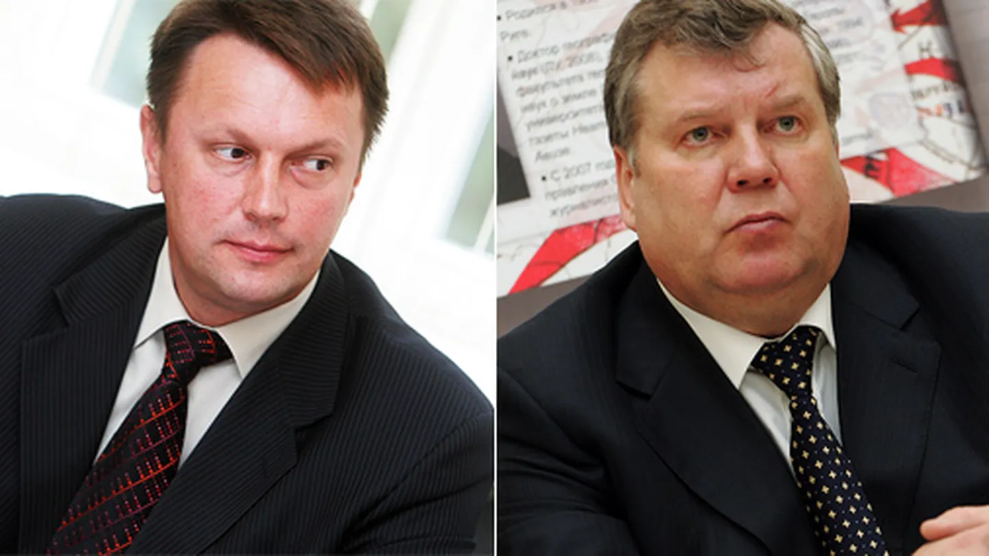 Валерий Агешин и Янис Урбанович