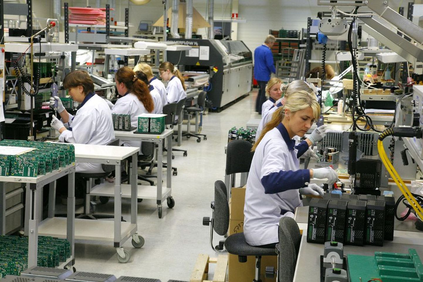 Elektroonikaosi tootva Rootsi börsiettevõtte NOTE AB tehas asub Pärnus, kuna Eesti on Skandinaavia klientide jaoks soodne.