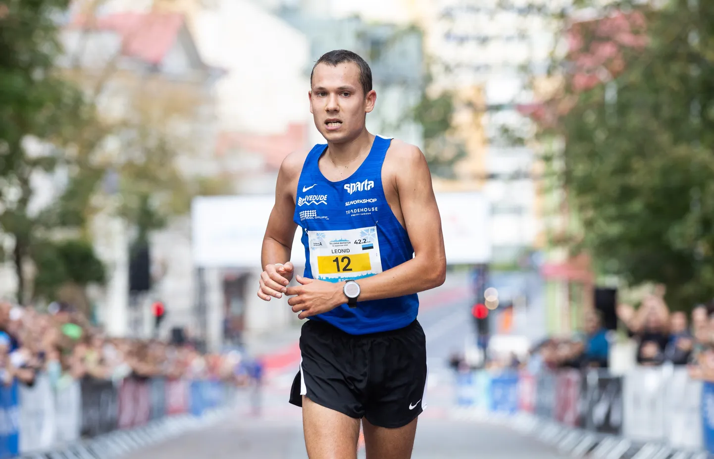 Leonid Latsepov mullusel Tallinna maratonil.