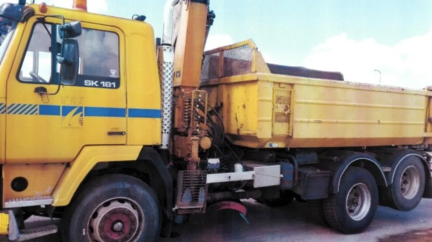Kadunud veoauto Sisu