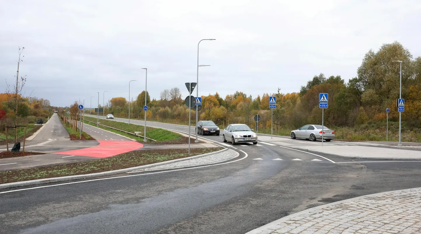 Täna avati liiklusele Põhja puiestee ja Muuseumi tee.