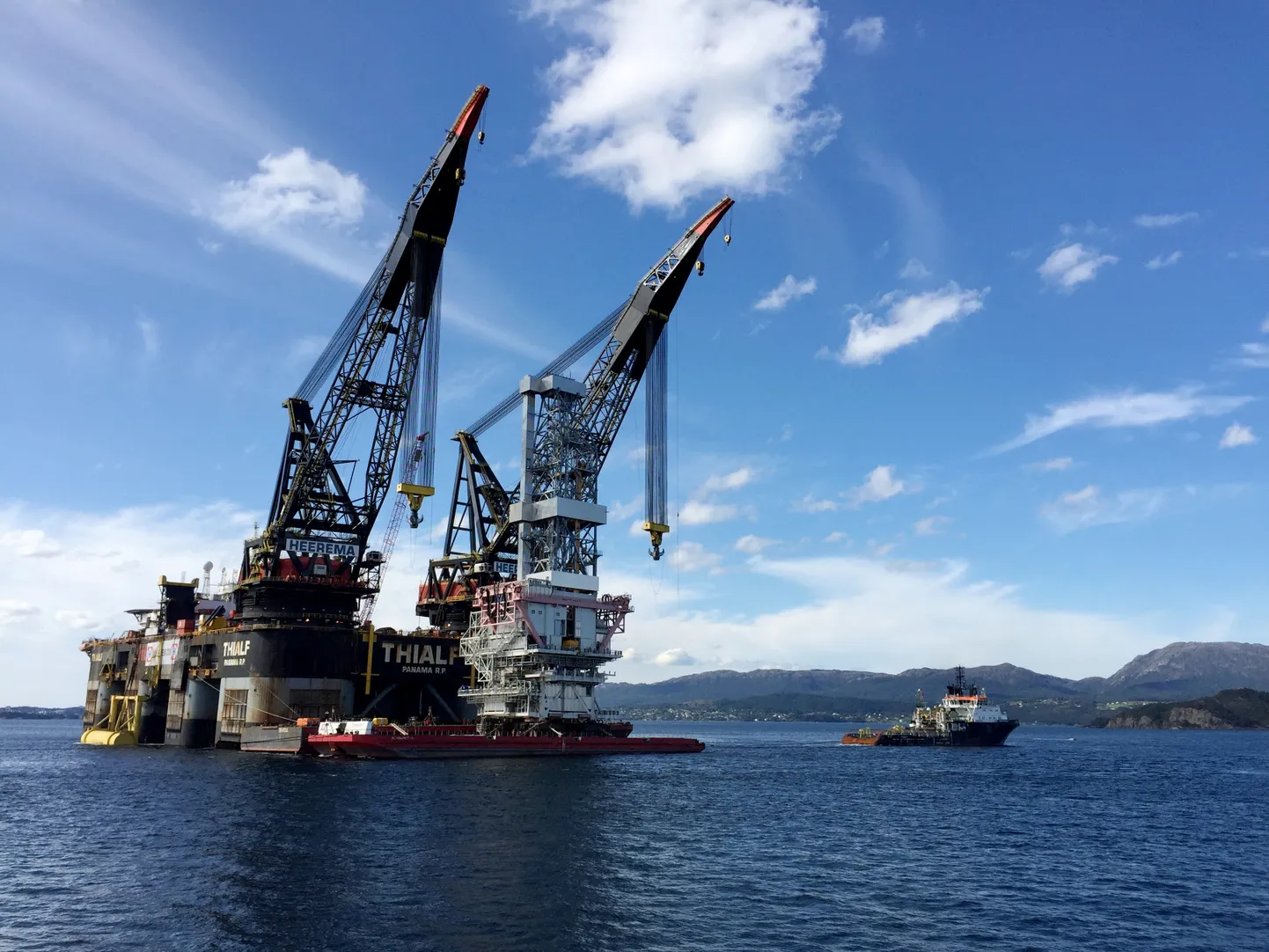 Norra Johan Sverdrupi avameremaardla Põhjameres.