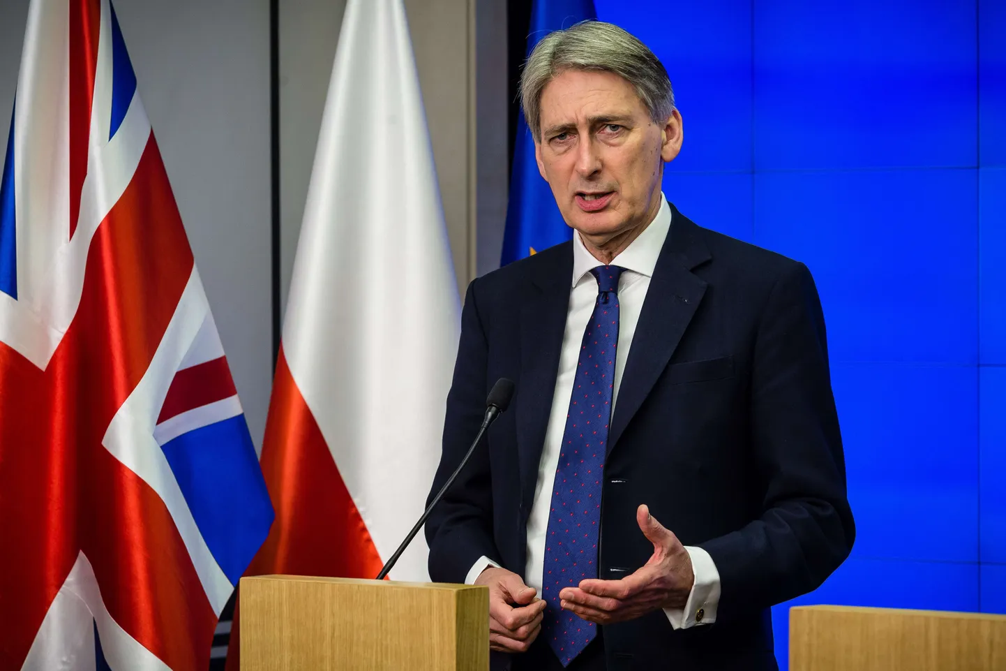 Suurbritannia välisminister Philip Hammond.