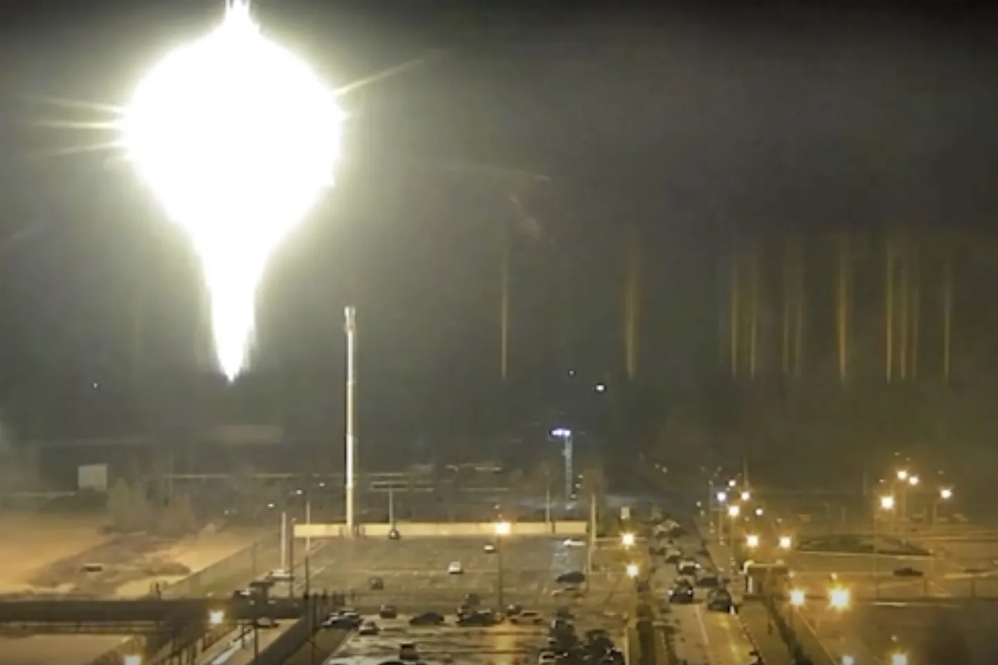 Zaporižžja tuumaelektrijaama ründamine.