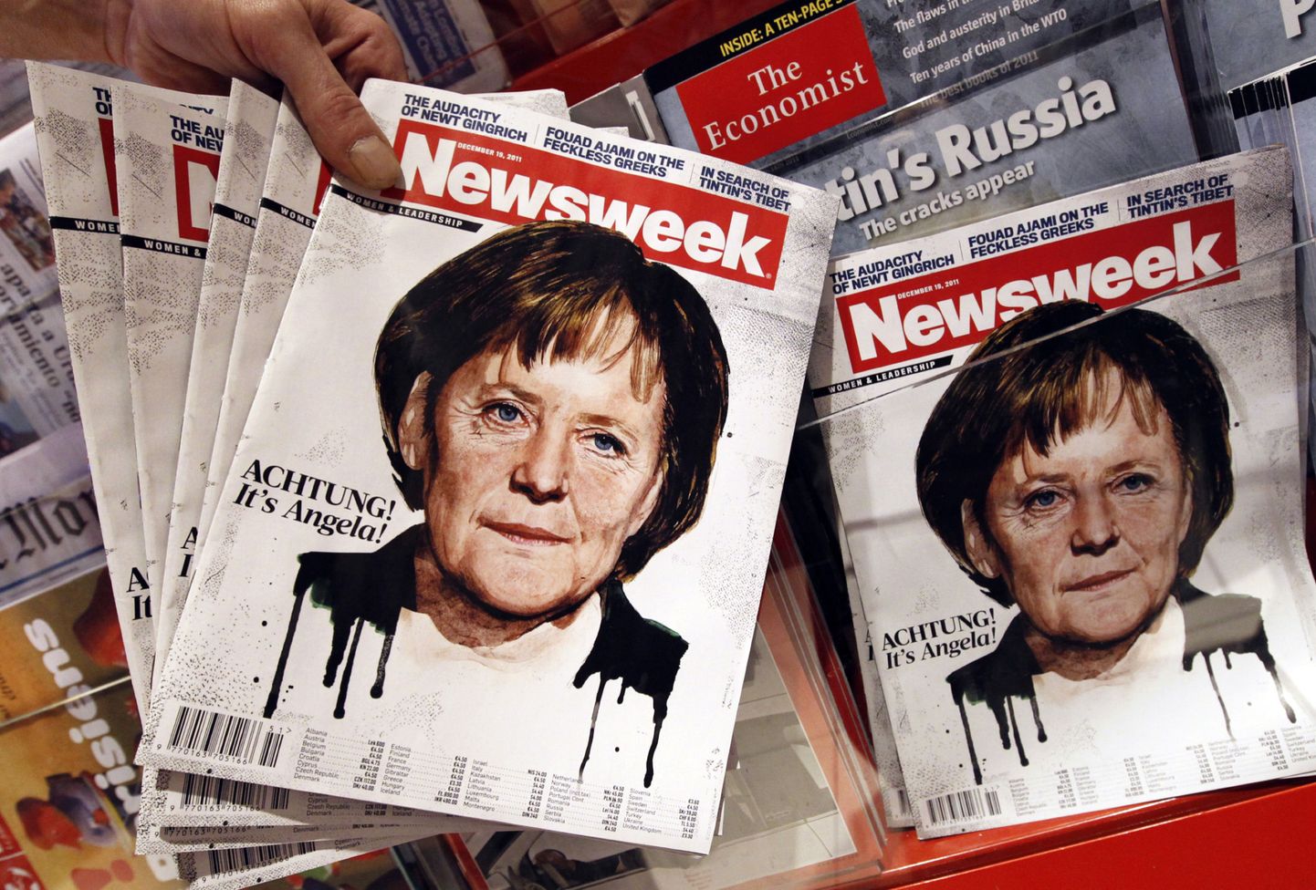 Ajakirja Newsweek kaas mullu detsembris.