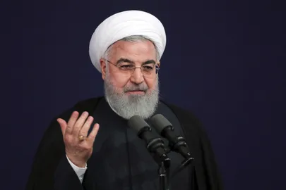 Iraani president Hassan Rouhani.