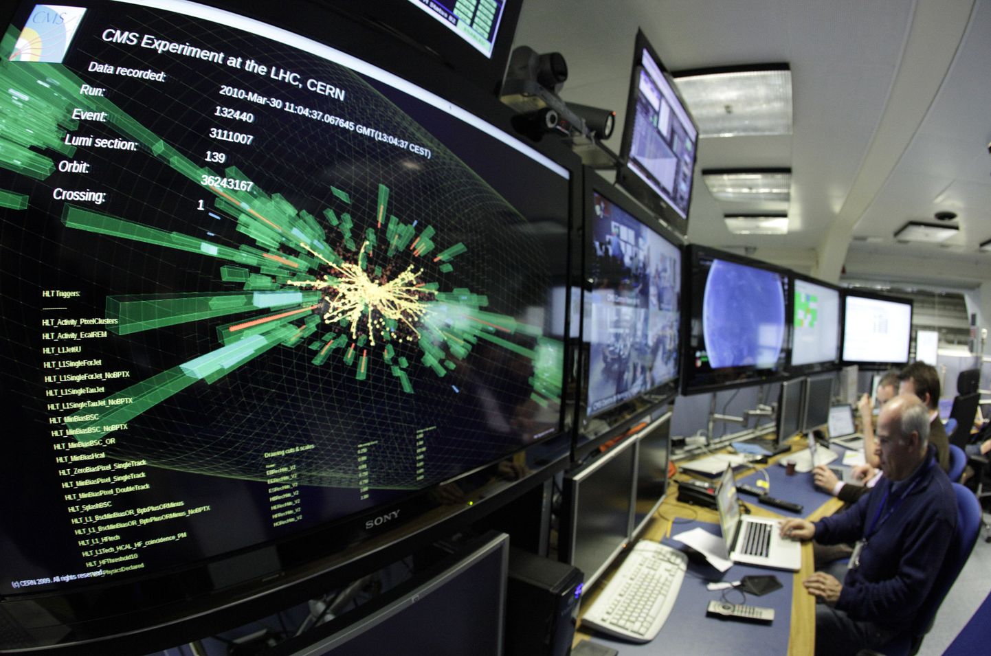 Euroopa Tuumauuringute Keskuse teadlased otsivad tõendeid Higgsi bosoni olemasolu kohta