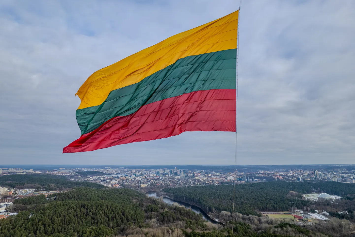 Флаг Литвы.
