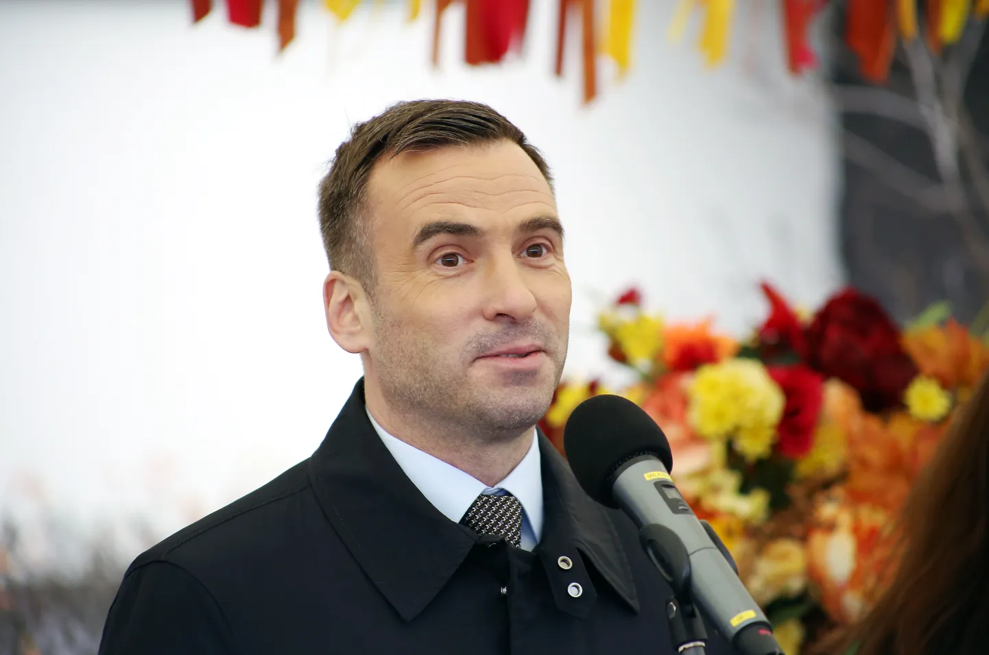 Мэр Риги Мартиньш Стакис
