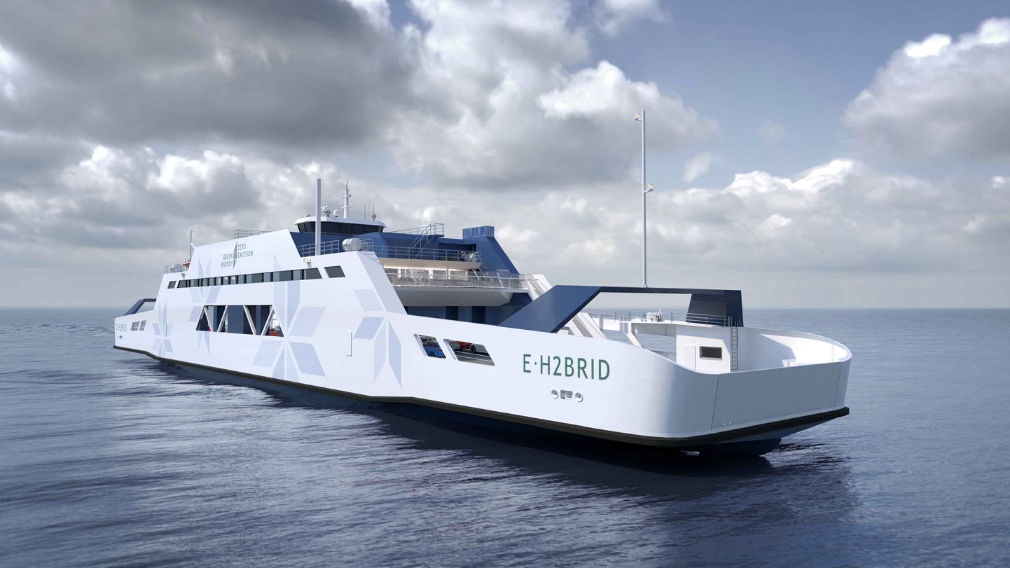 Uus heitmevaba parvlaev jõuab Virtsu-Kuivastu ja Rohuküla-Heltermaa liinidele 2026. aastaesimesel poolel.