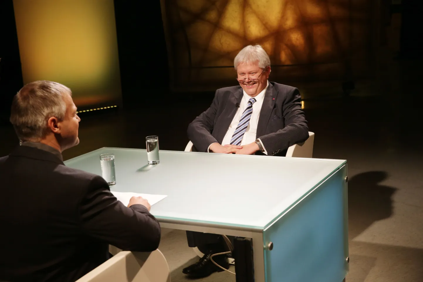Kultuuriminister Rein Lang teatas tagasiastumisest ETV otsesaates «Kahekõne».