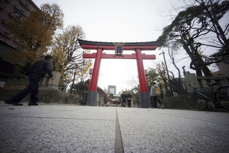Hachimangu šinto pühamu värav ehk torii