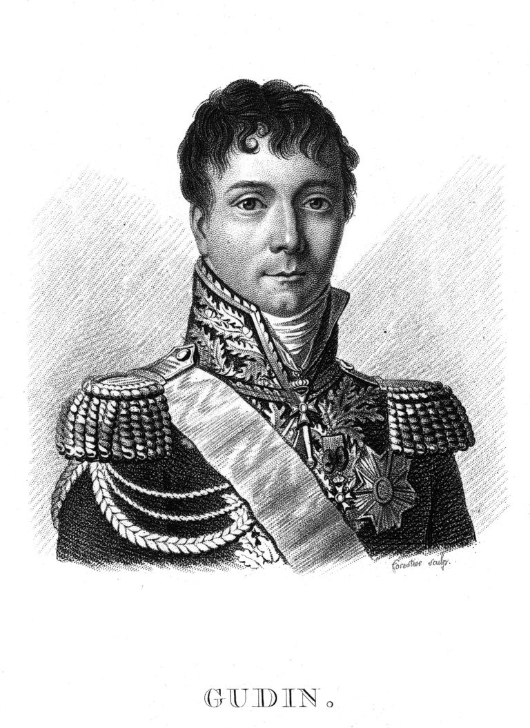Napoleoni armee kindral Charles-Étienne César Gudin de La Sablonnière