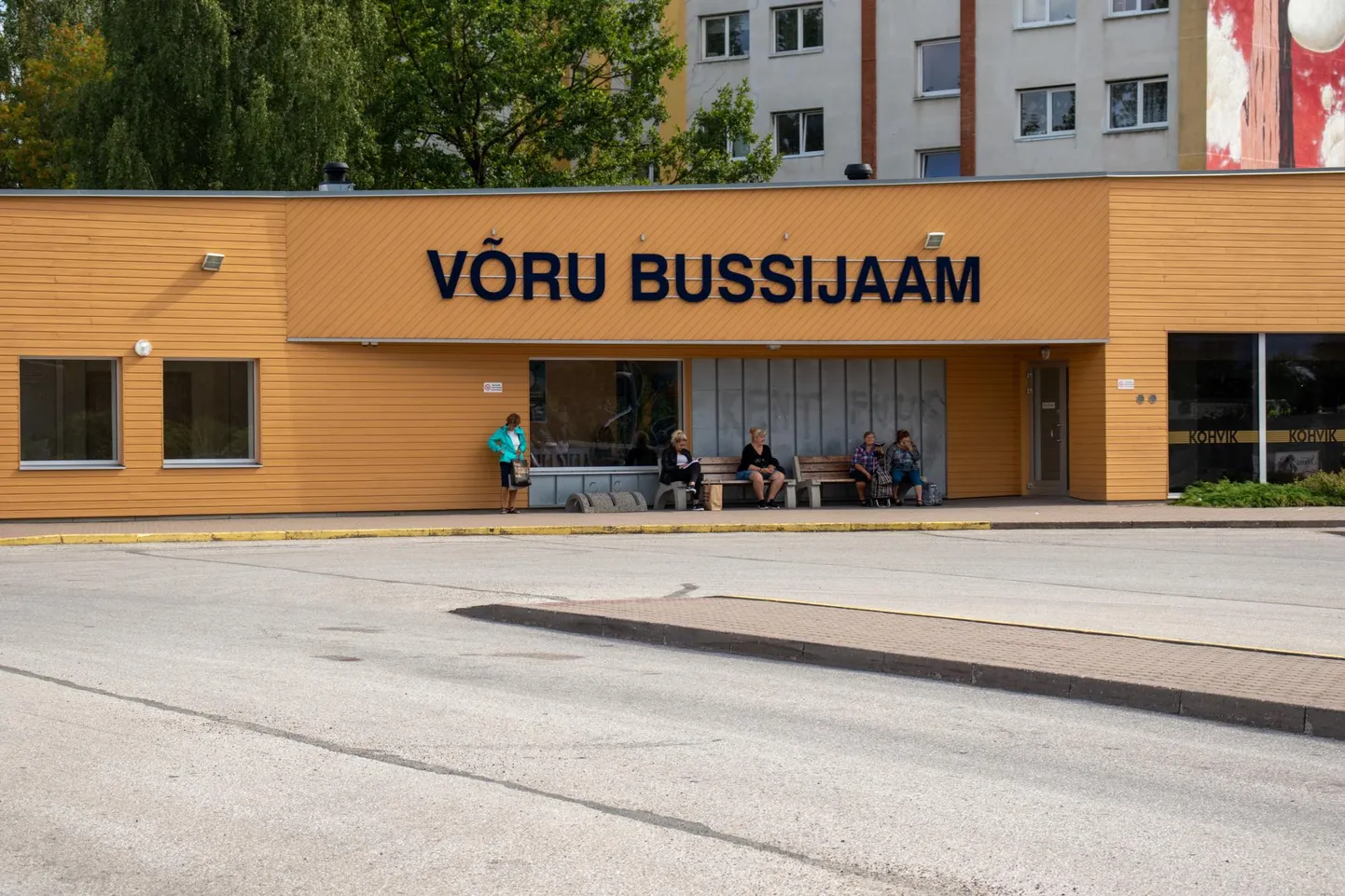 Võru bussijaam.