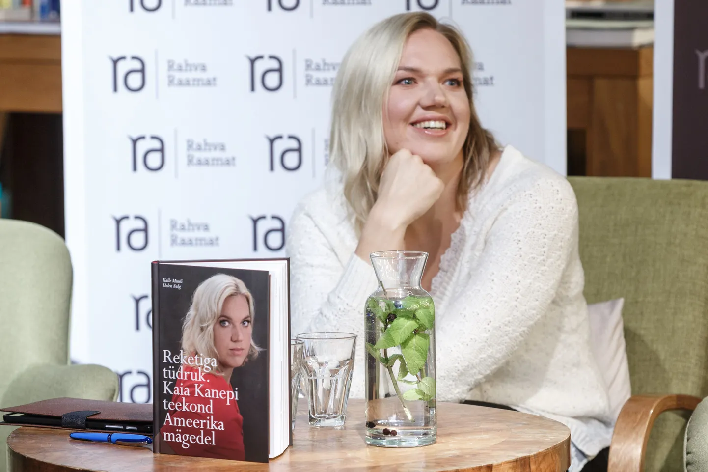 Kaia Kanepi estleb oma elulooraamatut