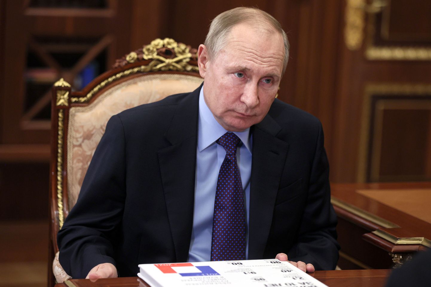 Venemaa president Vladimir Putin 30. detsember 2021.