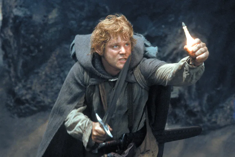 Sean Astin (Samwise). Kaader filmist.