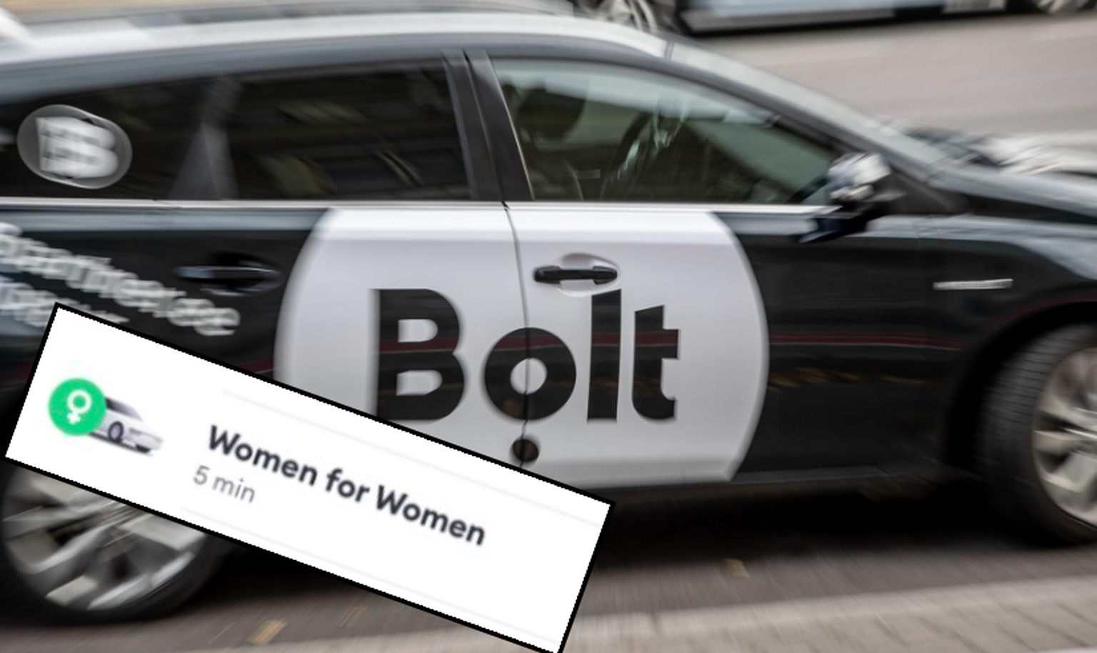 Transpordirakendus Bolt on lisanud kategooria «Naised naistele»