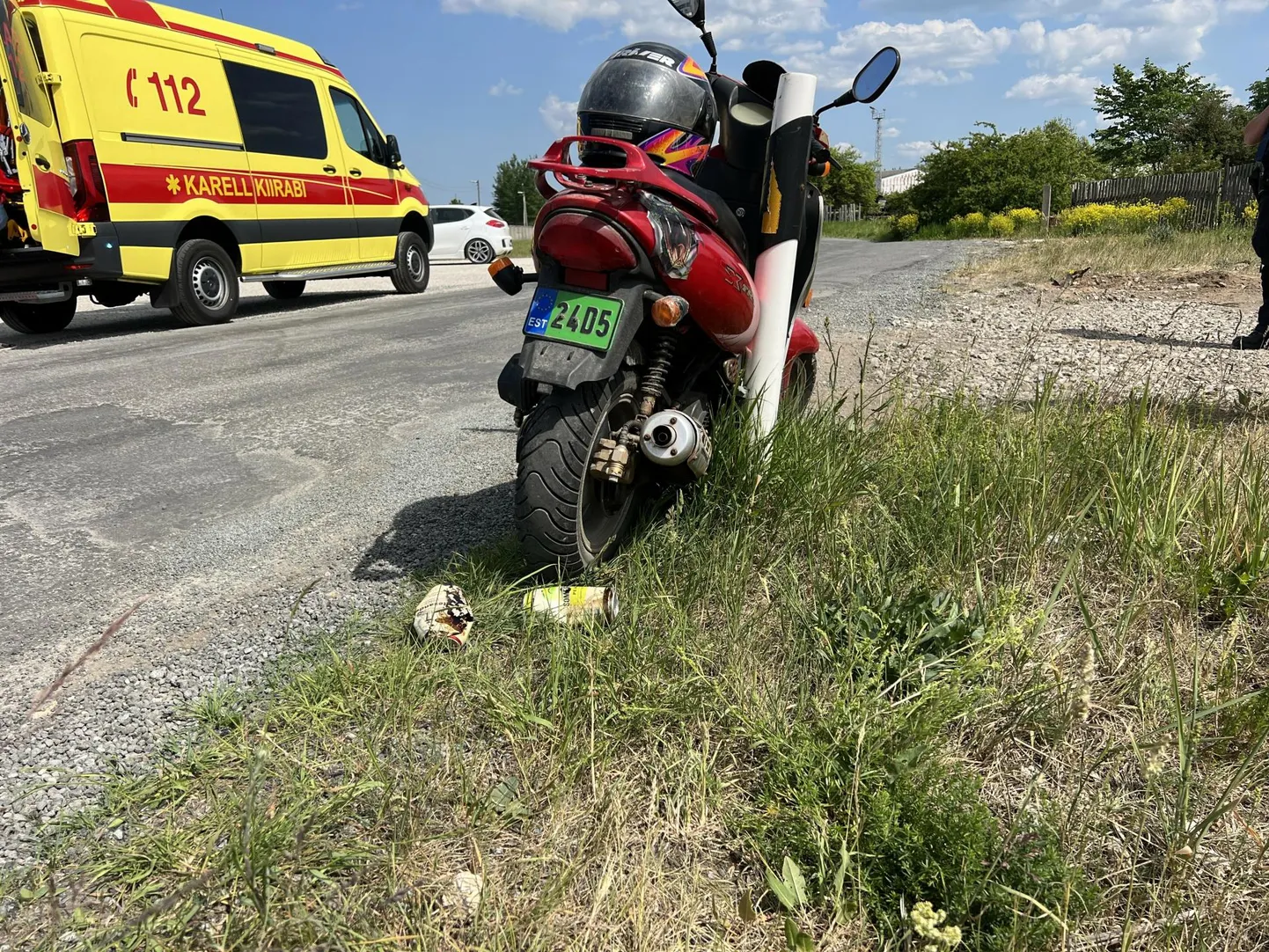 Ka motoroller vajab kainet juhti. Foto on illustratiivne.