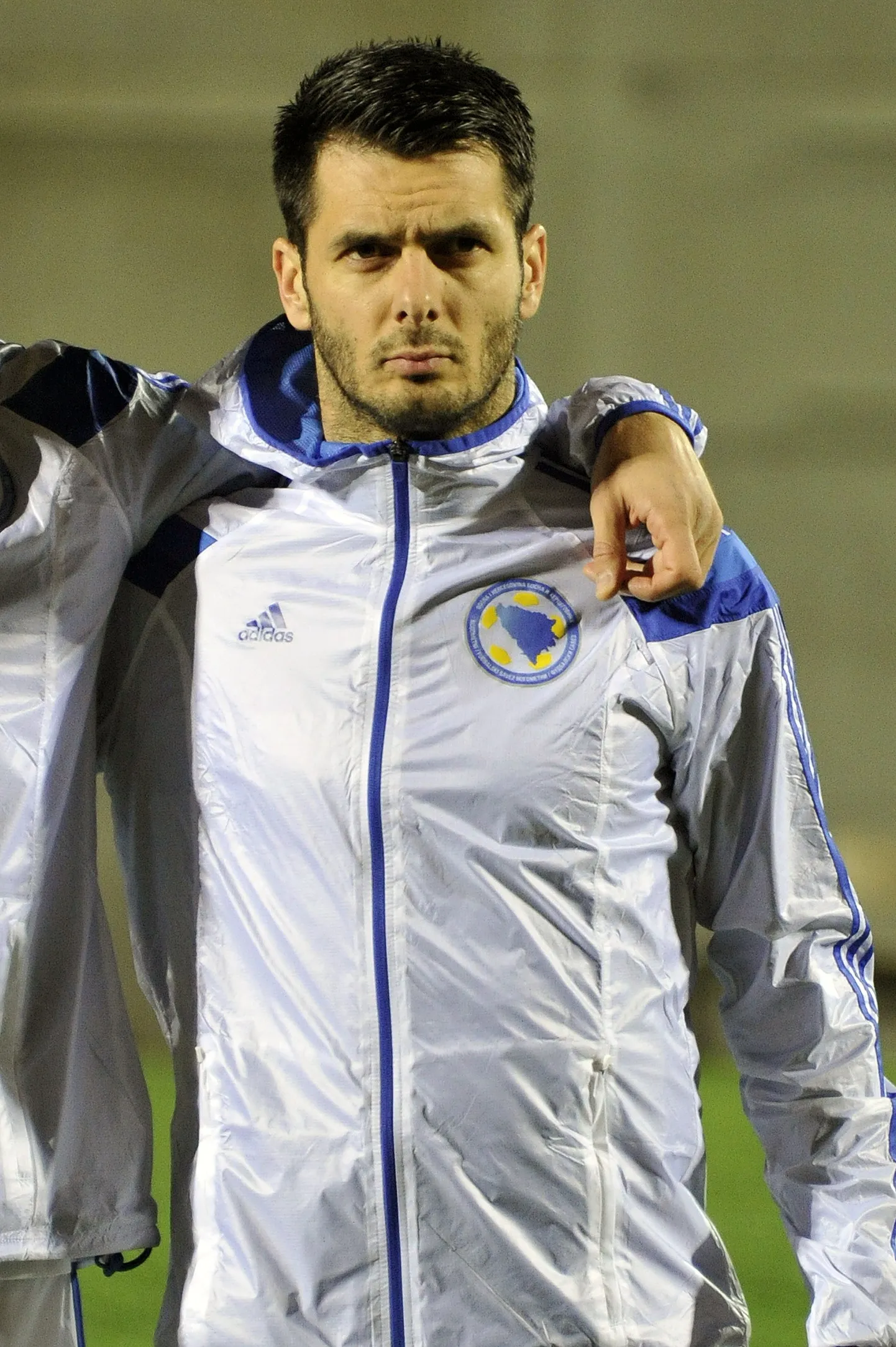 Emir Spahic Bosnia ja Hettsegoviina koondise dressis.