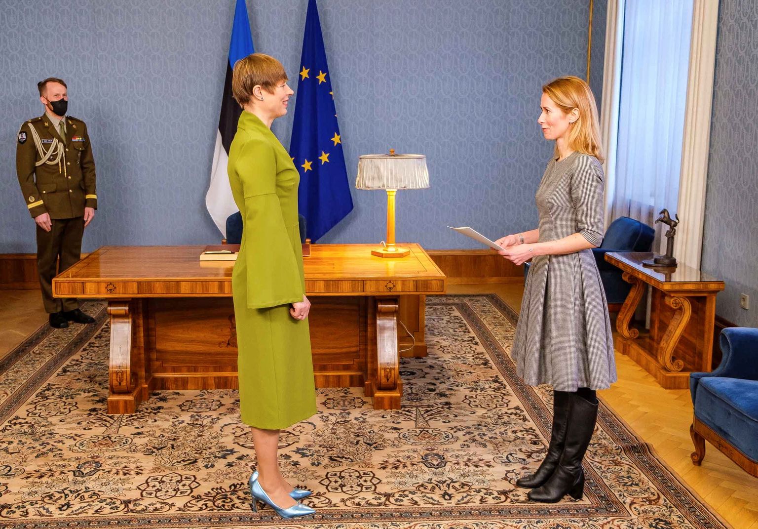 President Kersti Kaljulaid tegi 14. jaanuaril 2021 Reformierakonna esimehele Kaja Kallasele ettepaneku moodustada järgmine Eesti valitsus