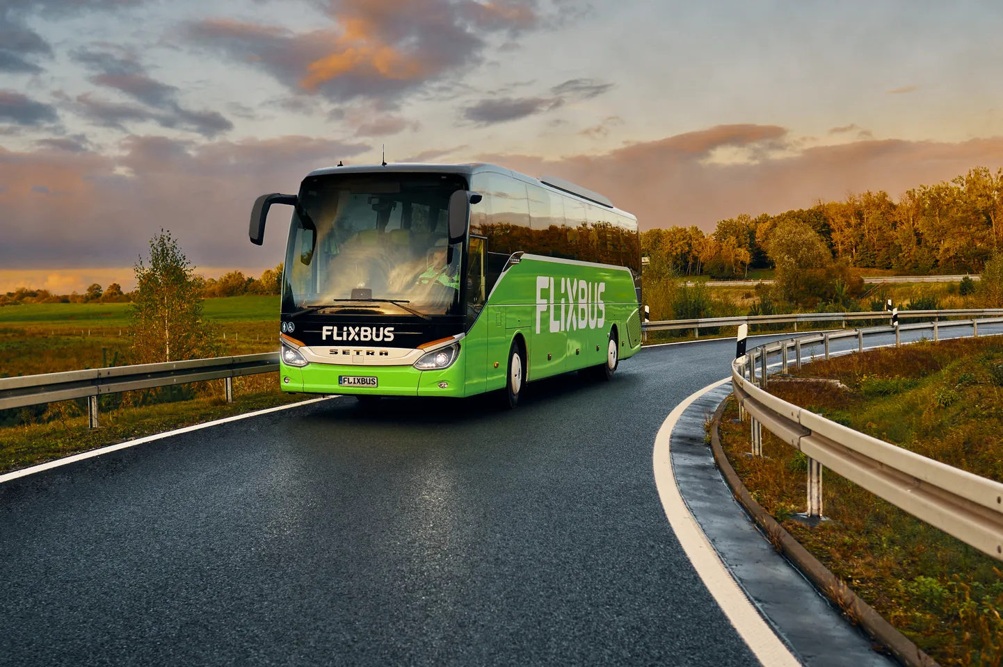 Автобус компании FlixBus