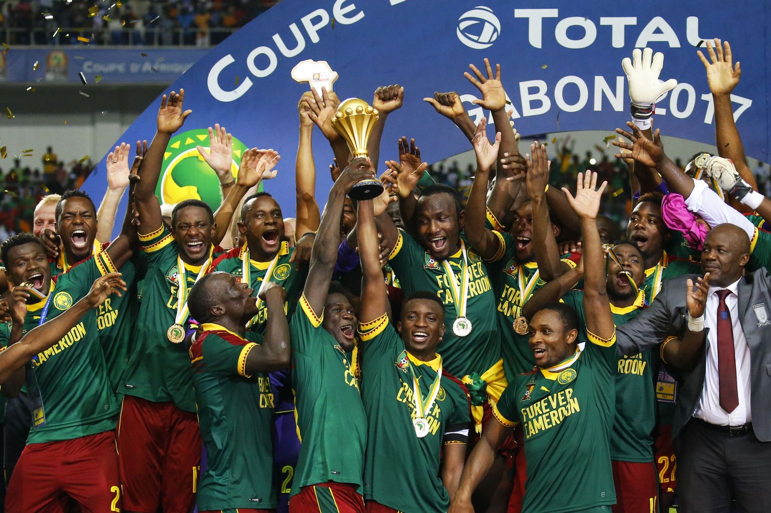 Kameruni koondis tuli Aafrika meistriks.
