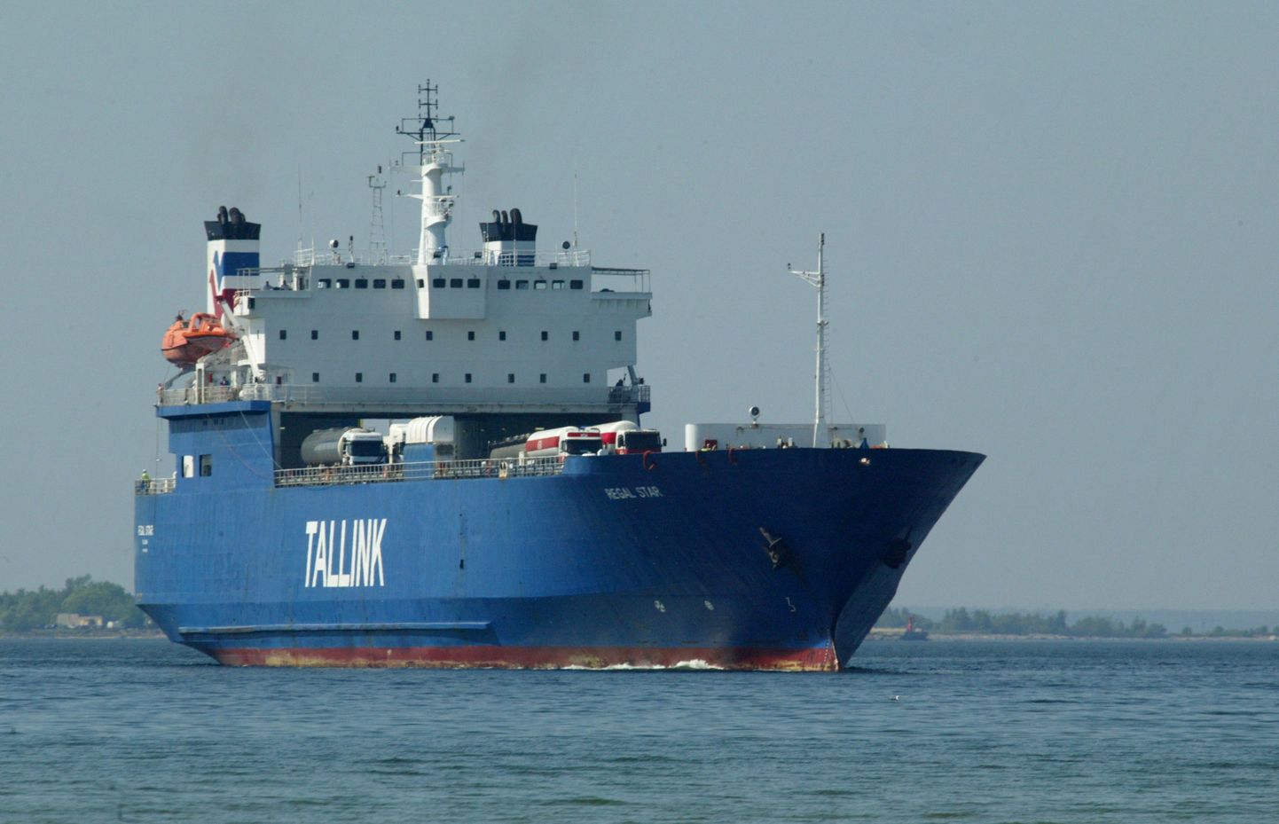 Igaunijas kuģniecības kompānijas “Tallink” kravas kuģis “MS Regal Star” 