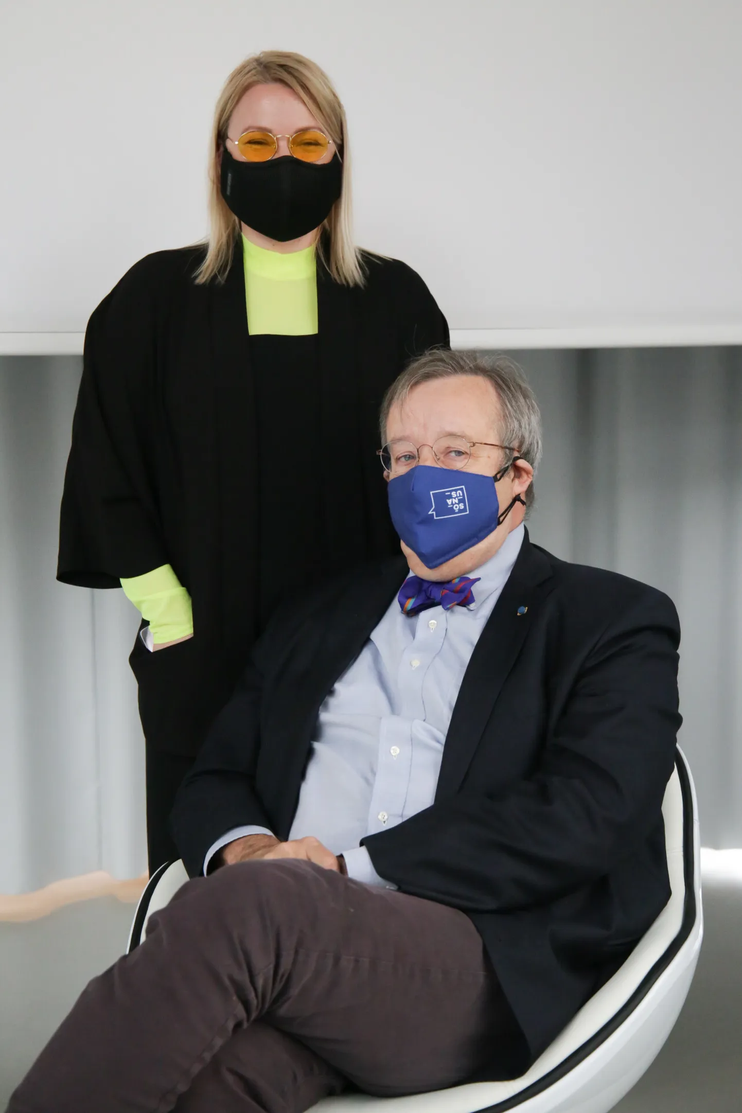 Keiti Vilms ja Toomas-Hendrik Ilves.